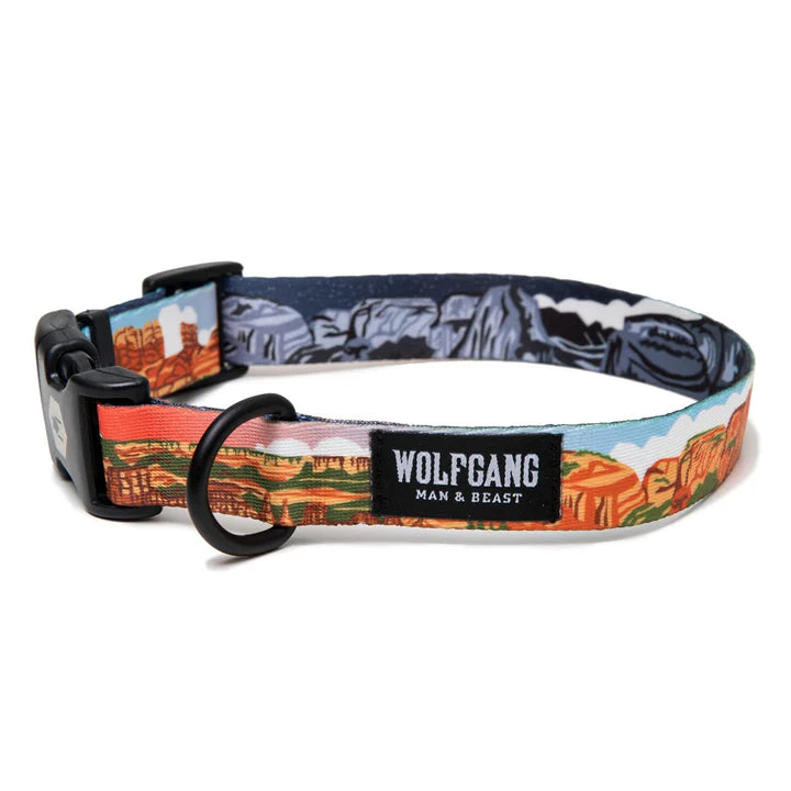 Wolfgang ParkLands DOG COLLAR - Adjustable for Small to Large Dogs